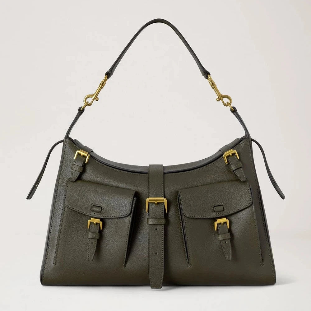 Mulberry Roxanne Shoulder Bag Juniper Green NVT – HH0144/730Q749