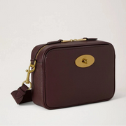 Mulberry Darley Camera Bag Small Classic Grain Oxblood