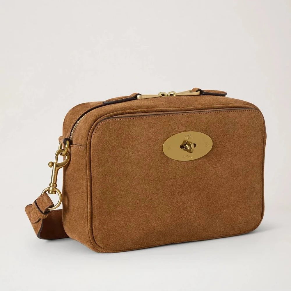 Mulberry Darley Camera Bag Vintage Oak Suede – HH0273/047G924