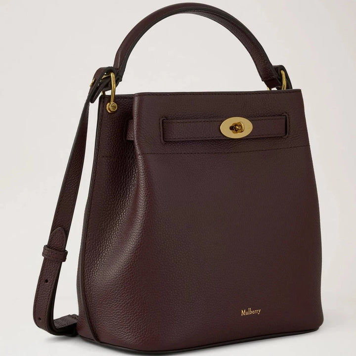 Mulberry Islington Bucket Oxblood Small Classic Grain – produktbillede 2