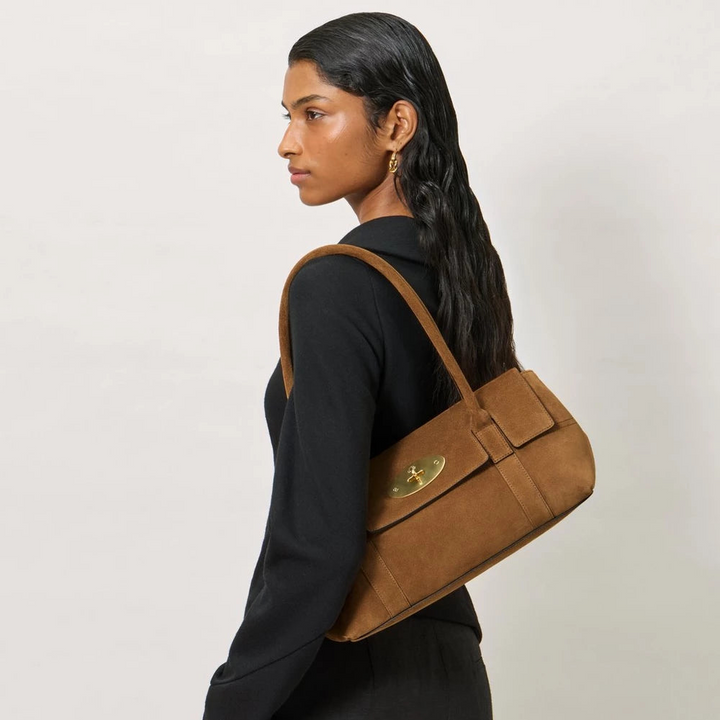 Mulberry East West Bayswater Vintage Oak Suede – produktbillede 2