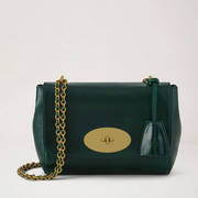 Mulberry Lily Emerald Smooth Semi Glossy Leather