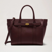 Mulberry Small Zipped Bayswater Oxblood Small Classic Grain