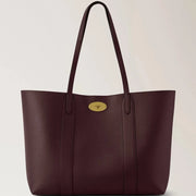 Mulberry Bayswater Tote Oxblood Small Classic Grain