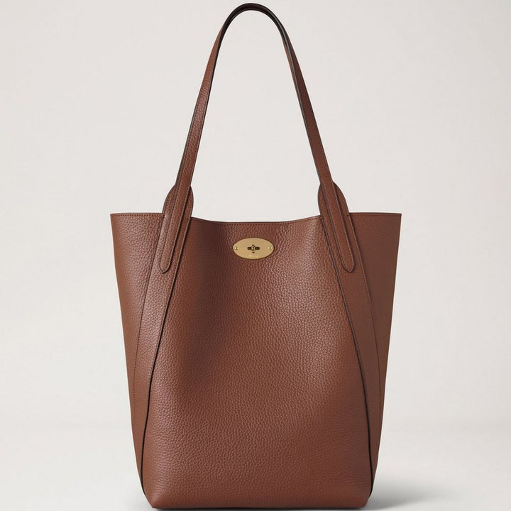 Mulberry North South Bayswater Heavy Grain Bright Oak - Bayswater Taske - HH9104/736G222