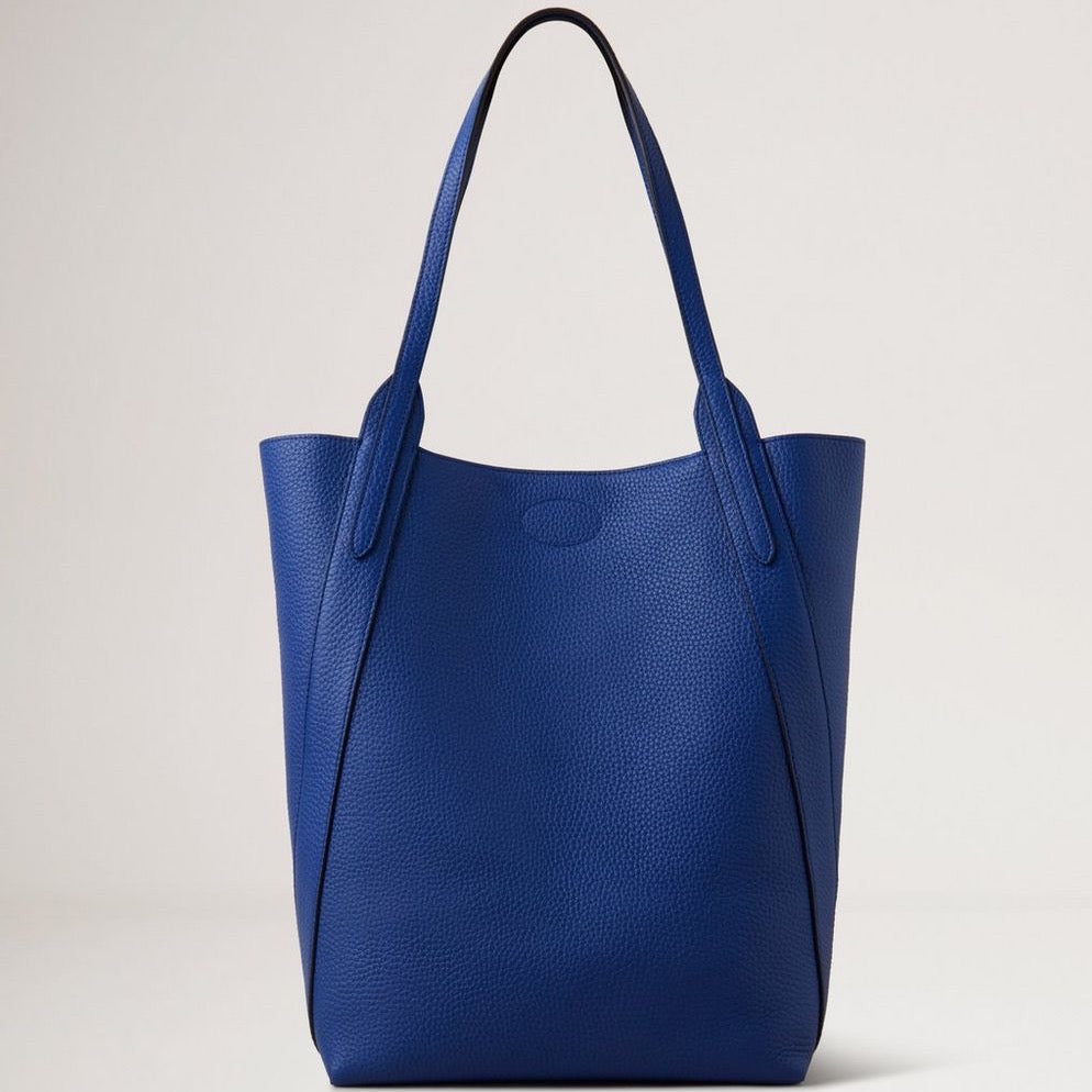 Mulberry North South Bayswater Tote Pigment Blue