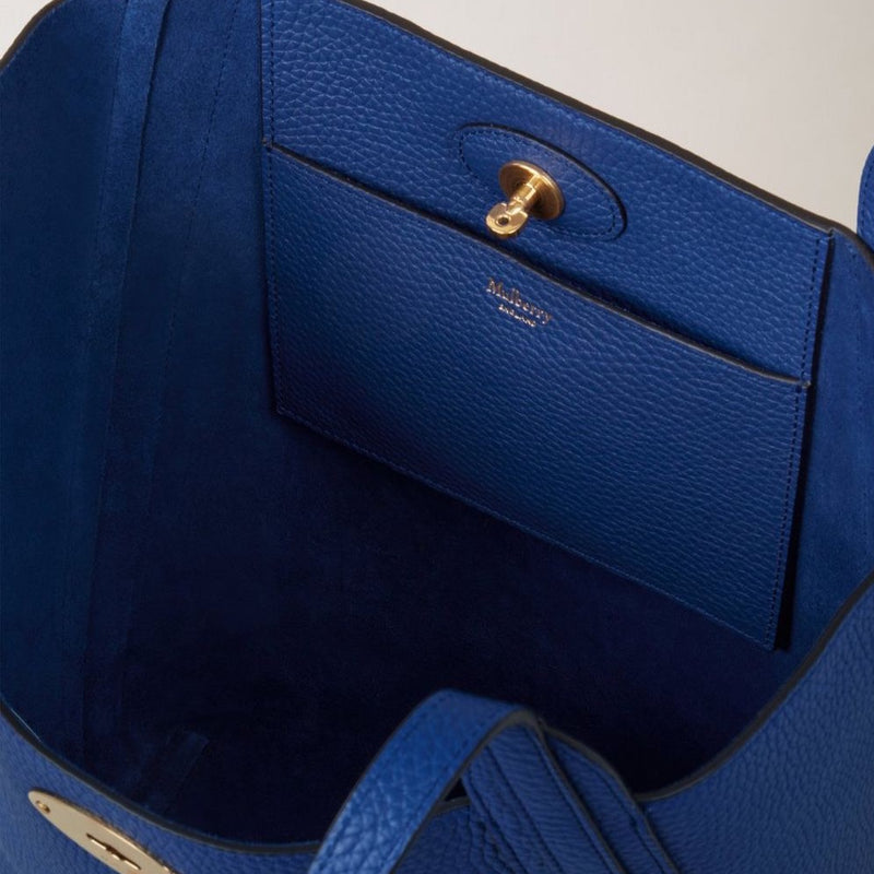 Mulberry North South Bayswater Tote Pigment Blue