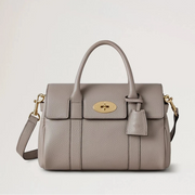 Mulberry Small Bayswater Satchel Cashmere Taupe