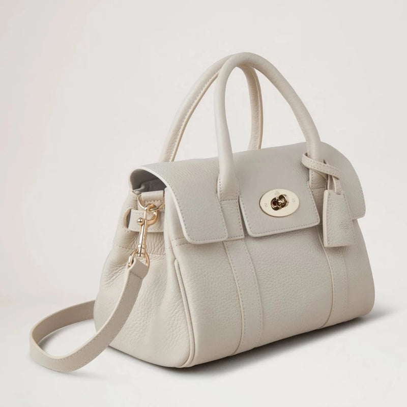 Mulberry Small Bayswater Satchel Chalk