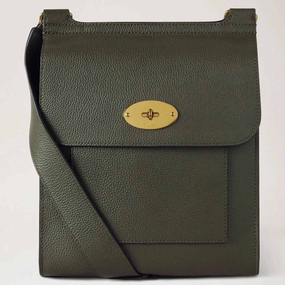 Mulberry Antony Juniper Green Small Classic Grain