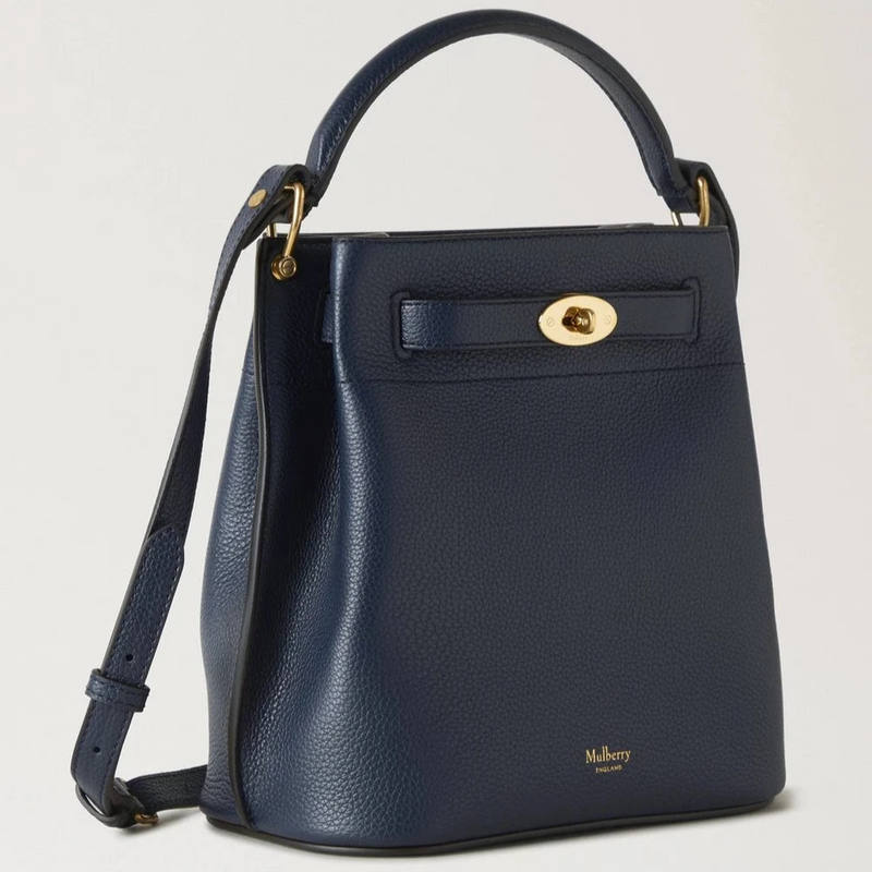 Mulberry Islington Bucket Small Classic Grain Night Sky