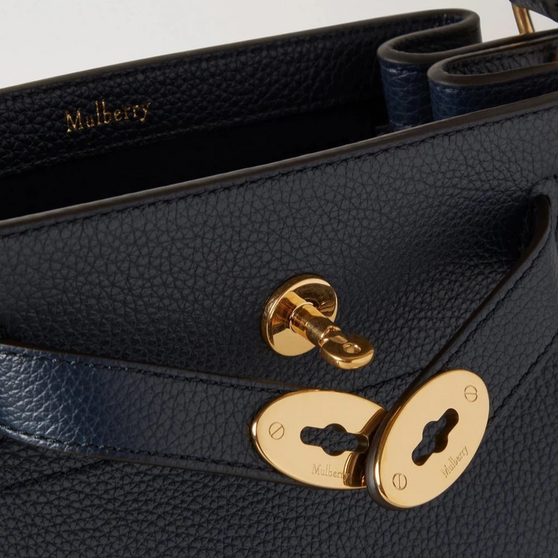 Mulberry Islington Bucket Small Classic Grain Night Sky