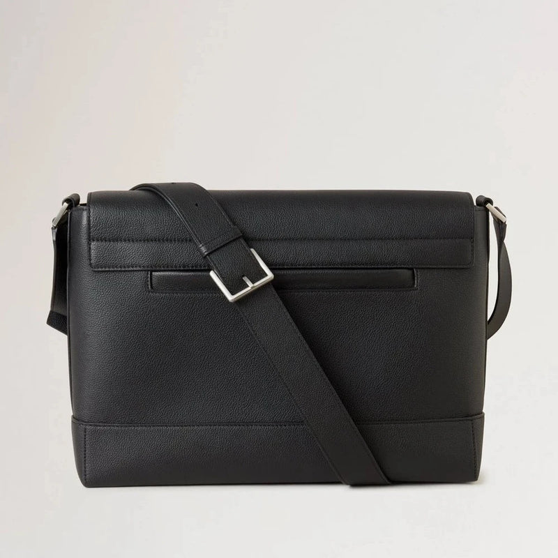 Mulberry Ferringdon Messenger - Black Small Pebble Grain