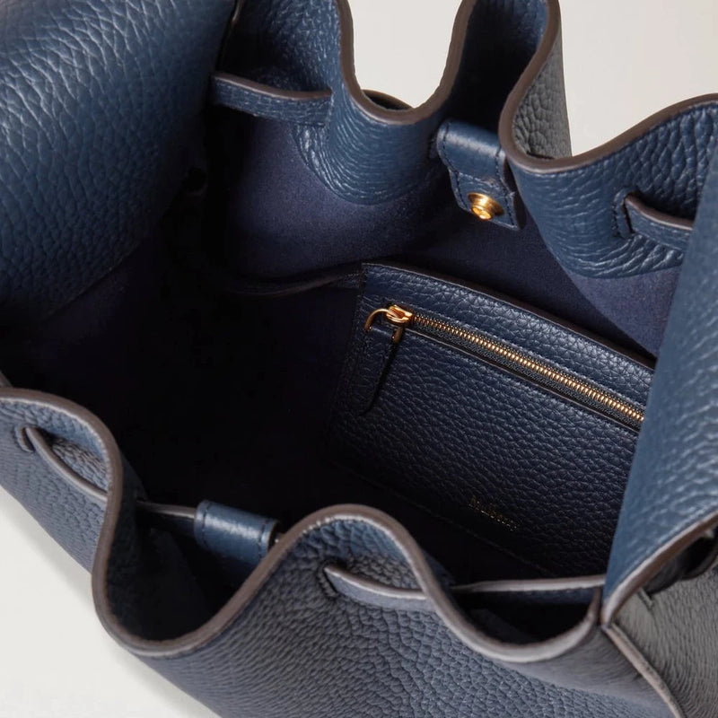 Mulberry Small Lyra Bucket Night Sky Heavy Grain