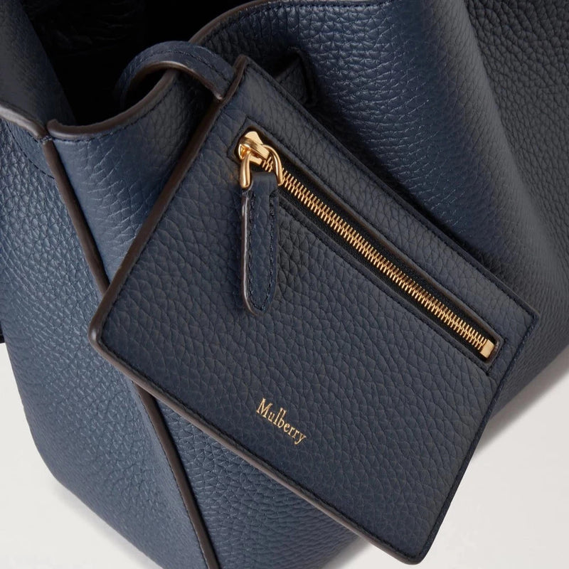 Mulberry Small Lyra Bucket Night Sky Heavy Grain