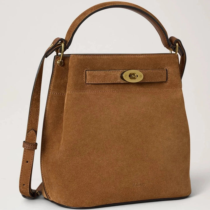 Mulberry Islington Bucket Vintage Oak Suede – produktbillede 2