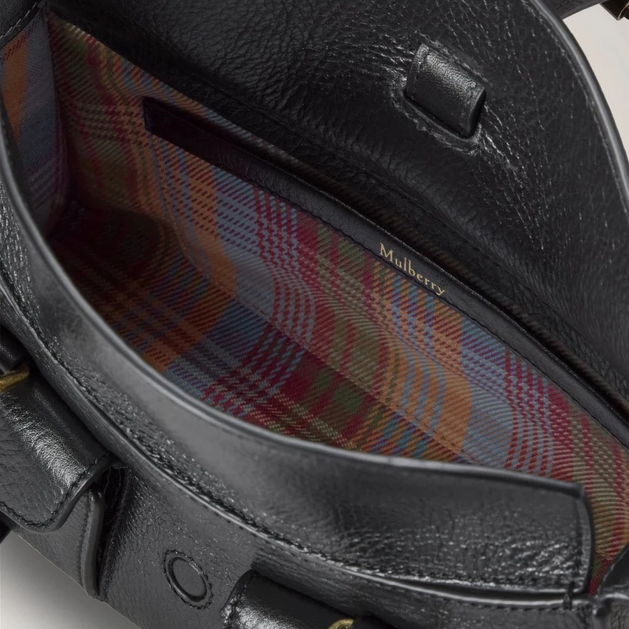 Mulberry Mini Roxanne High Shine Leather Black