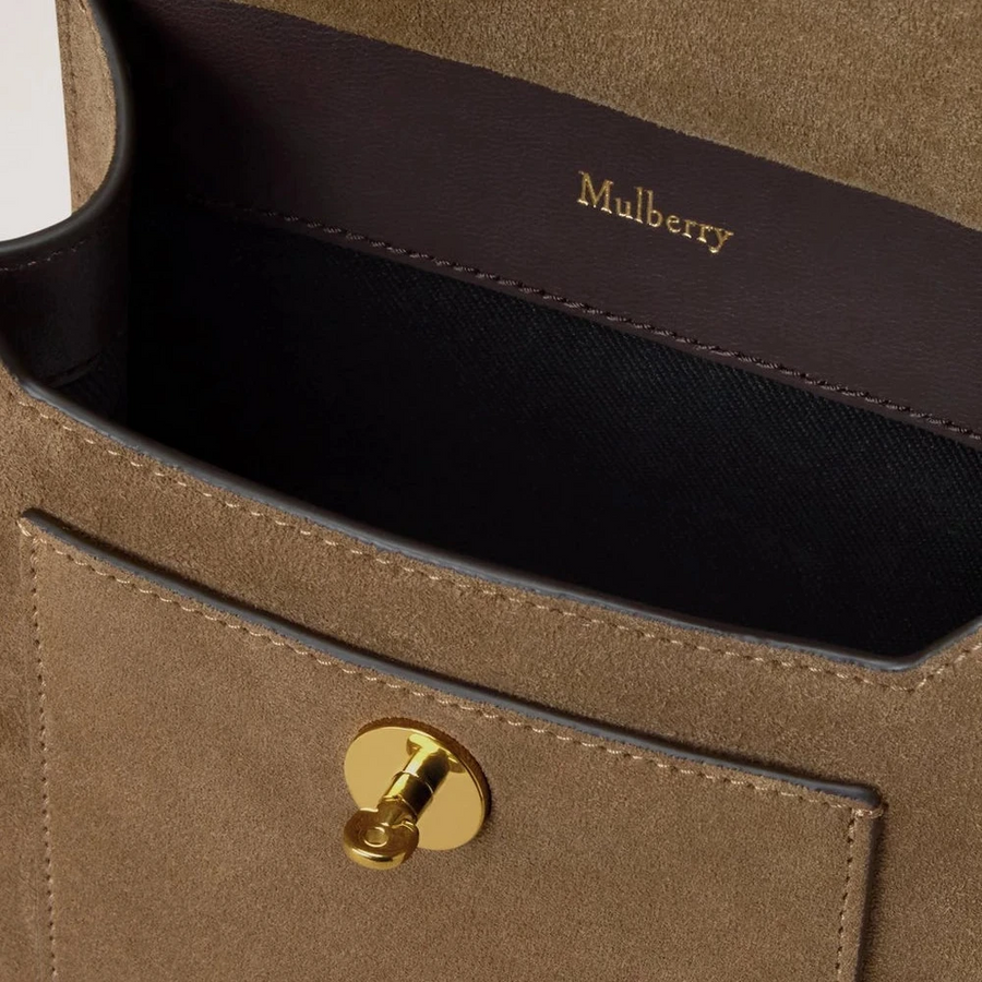 Mulberry Small Antony N Salcombe Sand Suede