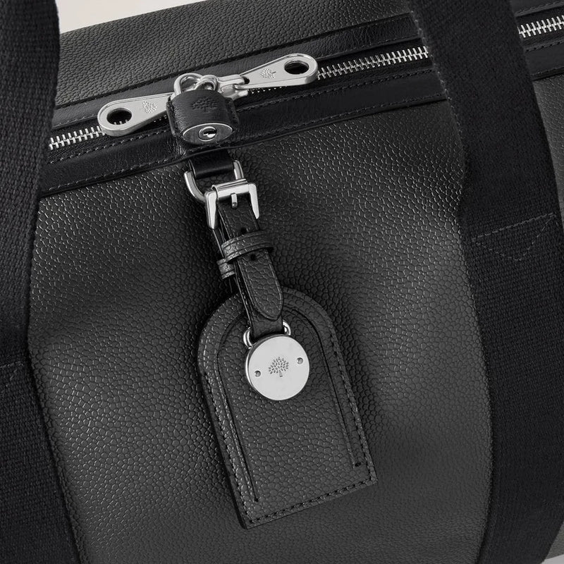 Mulberry Heritage Medium Clipper Black BioVeg Scotchgrain