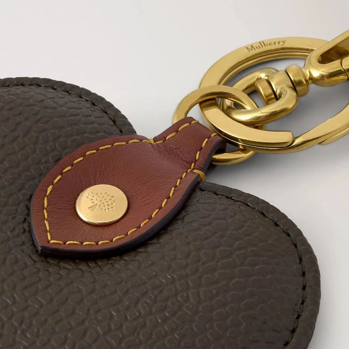 Mulberry Heart Keyring Mole-Cognac – produktbillede 2