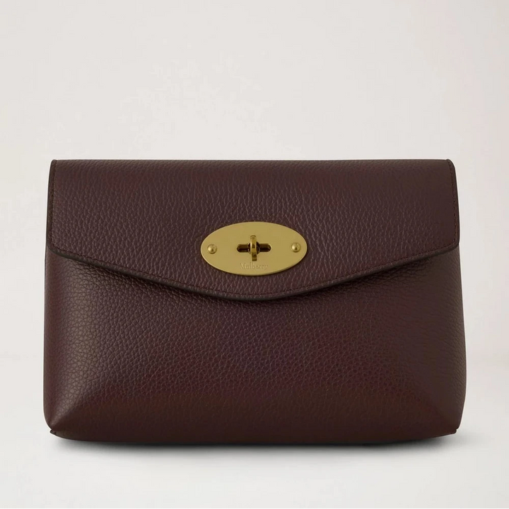 Mulberry Darley Cosmetic Pouch Oxblood Small Classic Grain – RL5077/205K195