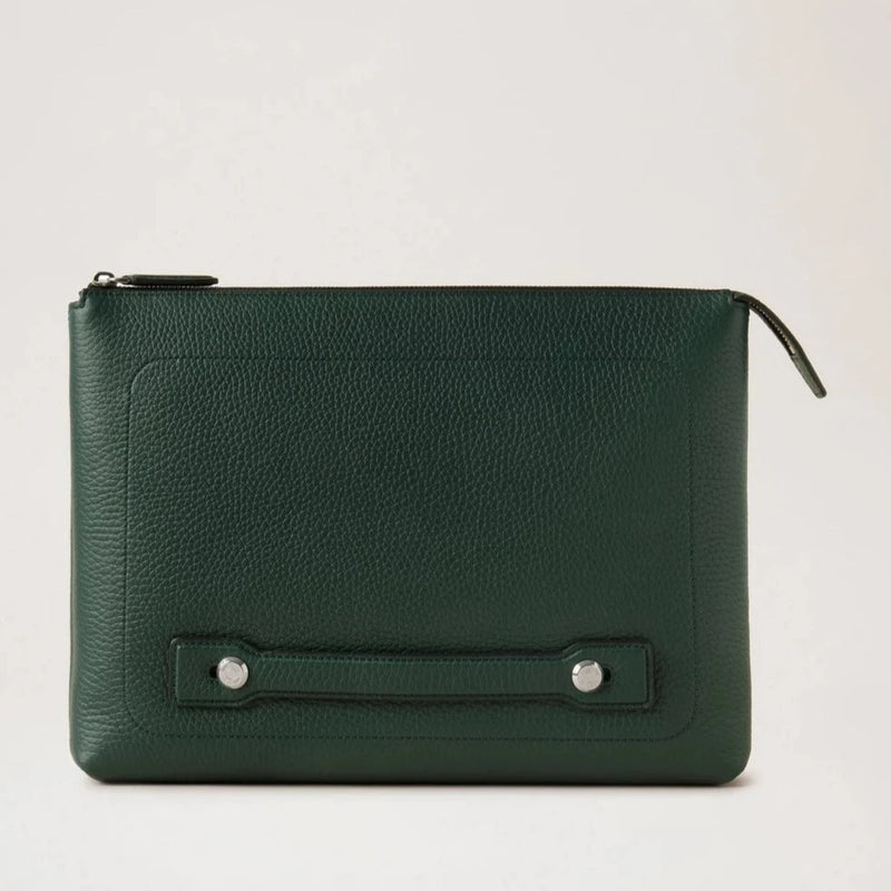 Mulberry City Laptop Heavy Grain Mulberry Green