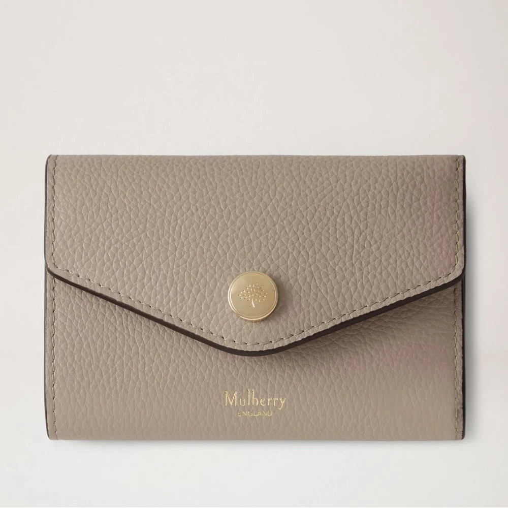 Mulberry Folded Multicard Wallet Cashmere Taupe
