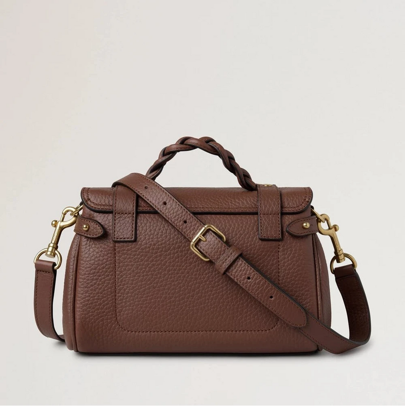 Mulberry Mini Alexa Bright Oak Heavy Grain