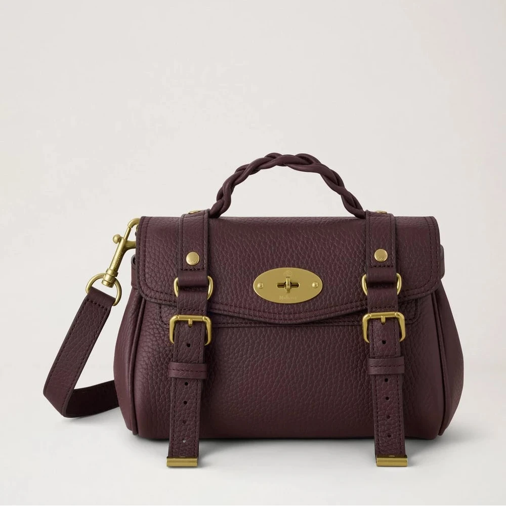 Mulberry Mini Alexa Oxblood Heavy Grain – RL6595/736K195