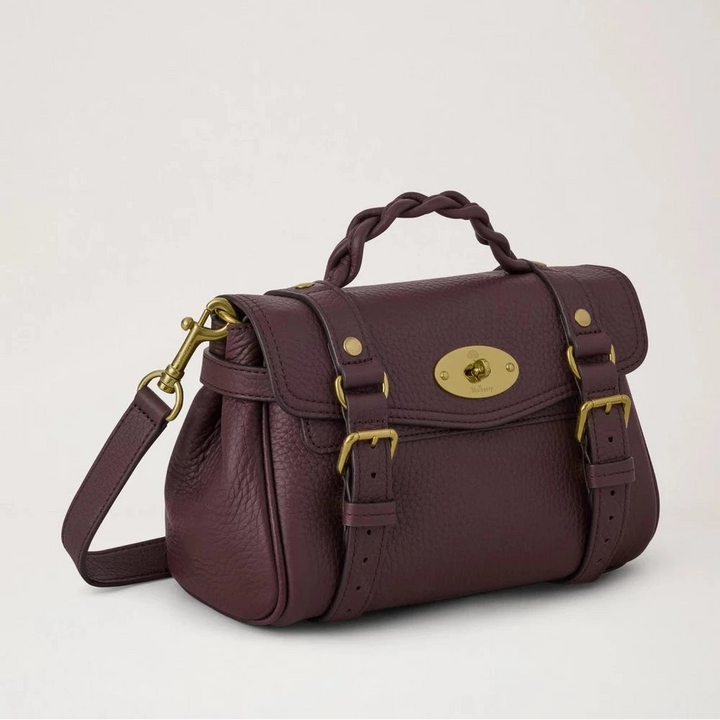 Mulberry Mini Alexa Oxblood Heavy Grain – produktbillede 2
