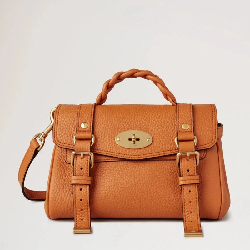 Mulberry Mini Alexa Heavy Grain Sunset