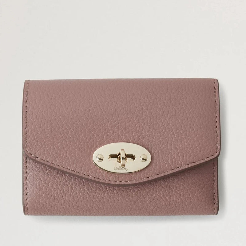 Mulberry Darley Folded Multi-Card Wallet Autumn Rose Small Classic Grain