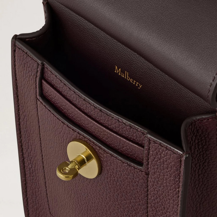 Mulberry Mini Antony Oxblood Small Classic Grain – produktbillede 2