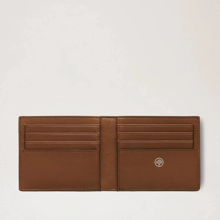 Mulberry 8 Card Wallet Oak Two-Tone Small Classic Grain