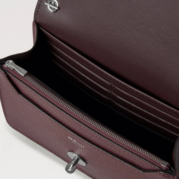 Mulberry Small Darley Small Classic Grain Black Cherry