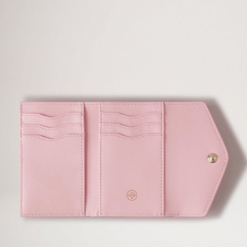 Mulberry Folded Multicard Wallet Micro Classic Grain Powder Rose