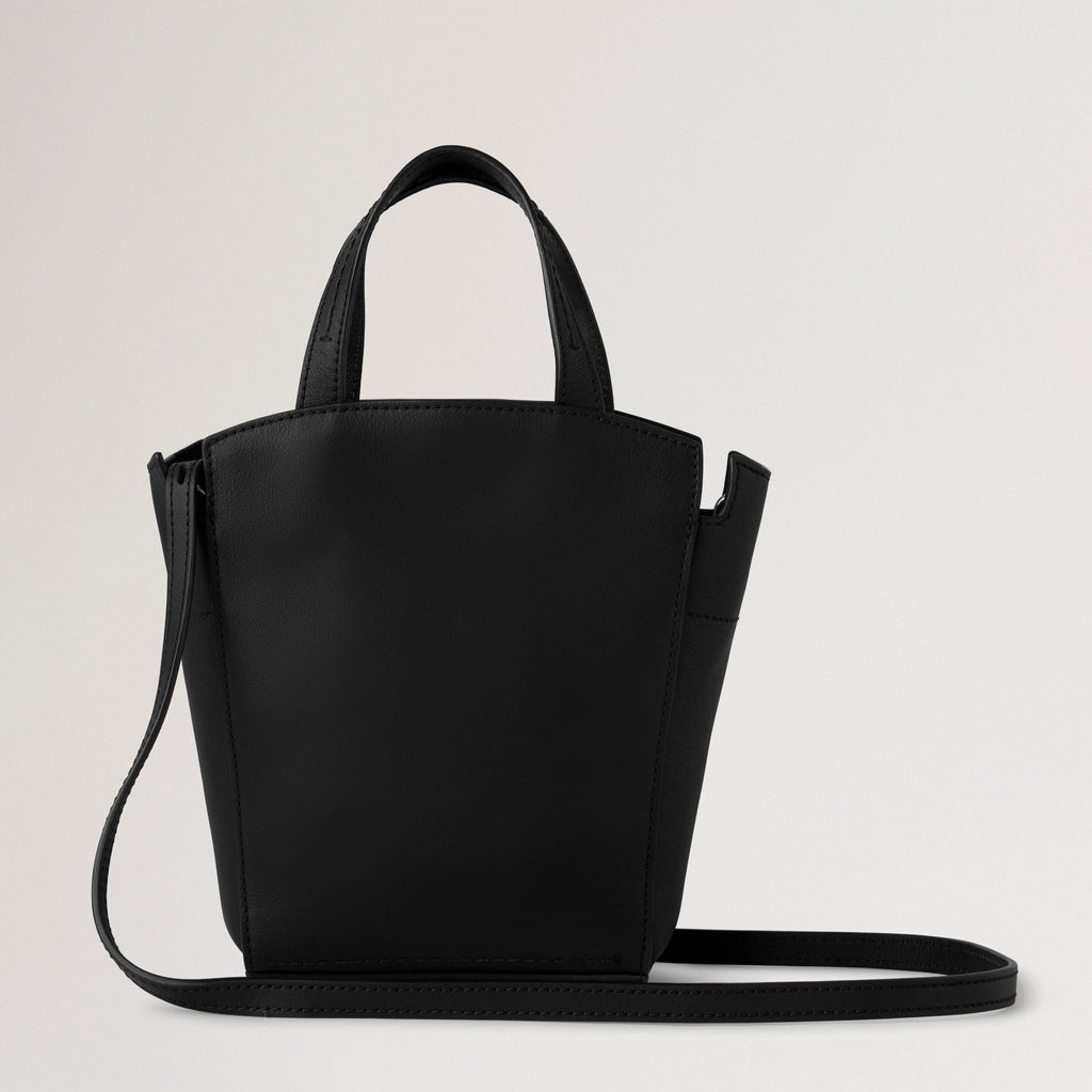 Mulberry Clovelly Mini Tote Refined Calf Black