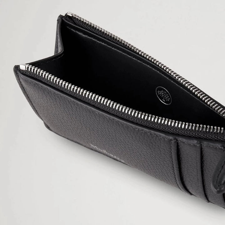 Mulberry Continental Long Zipped Card Holder Black