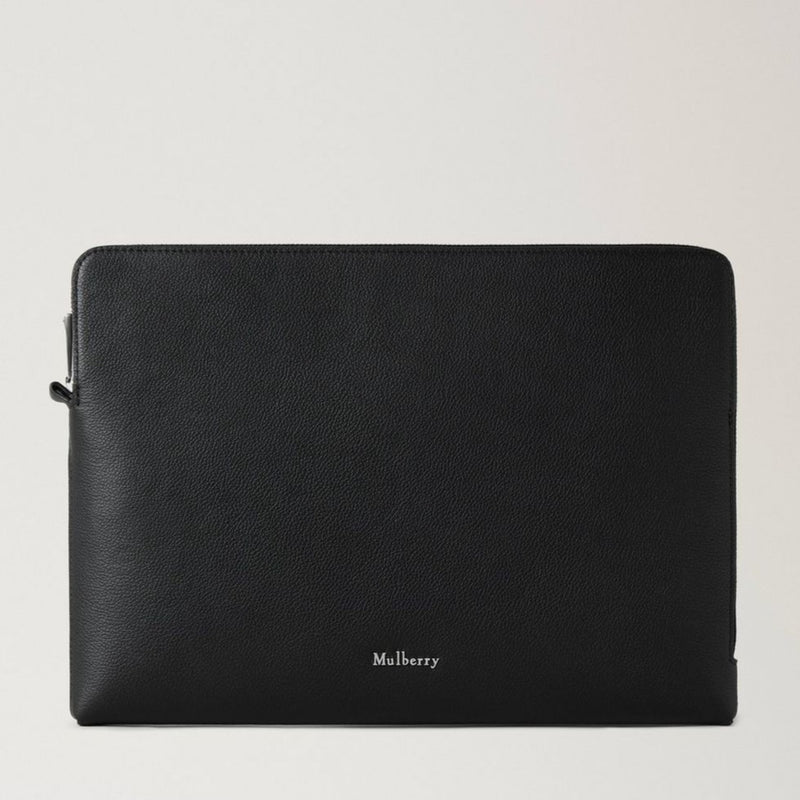 Mulberry Farringdon Tech Folio Small Pebble Grain