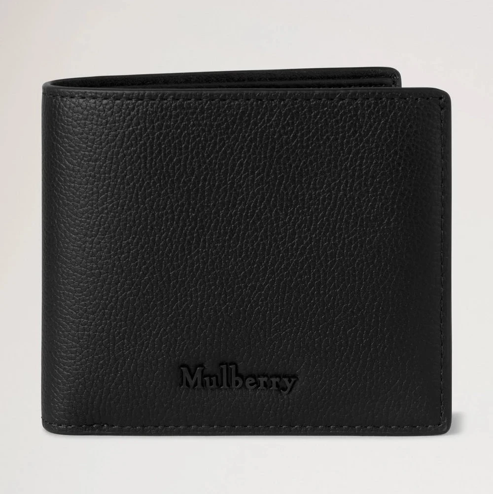 Mulberry Farringdon Card Wallet Black - Herrepung