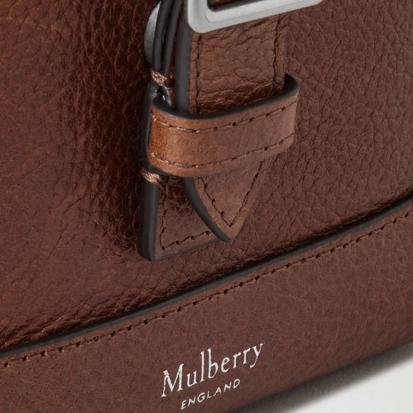 Mulberry Chiltern Phone Pouch Oak Natural Vegetable Tanned