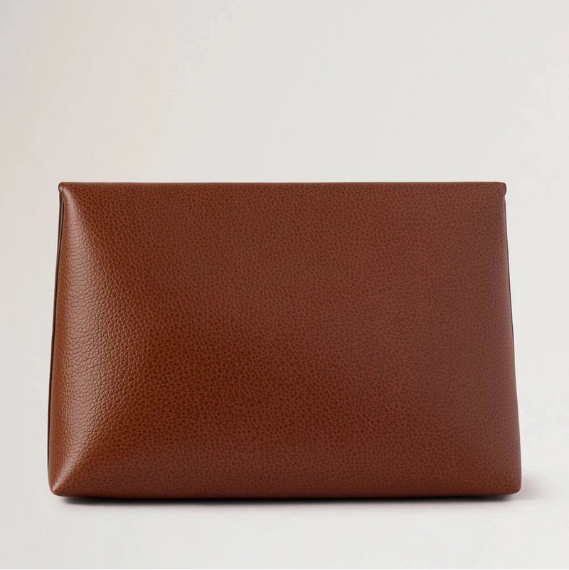 Mulberry Large Darley Cosmetic Pouch Oak Small Classic Grain