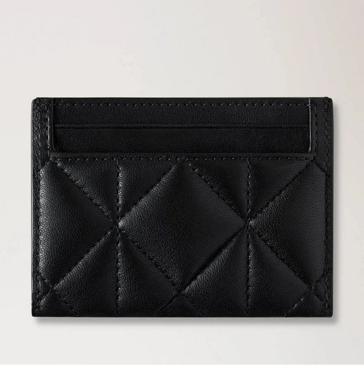 Mulberry Credit Card Slip Black Quilting
