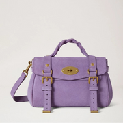 Mulberry Mini Alexa Hazy Lilac Suede