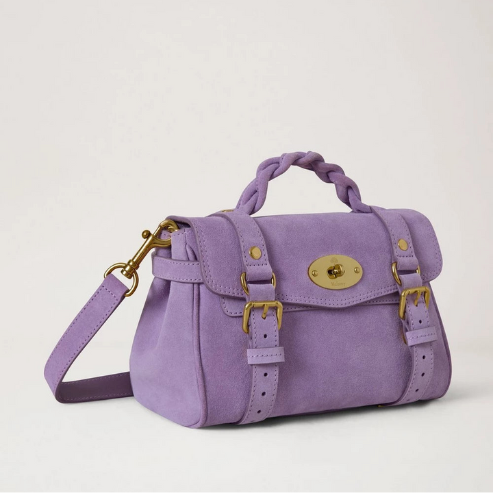Mulberry Mini Alexa Hazy Lilac Suede – produktbillede 2