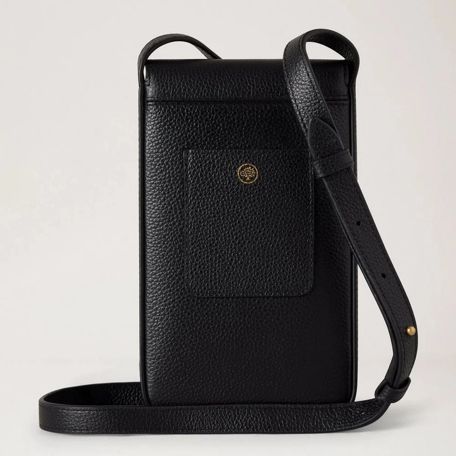 Mulberry Press Stud Phone Pouch Black