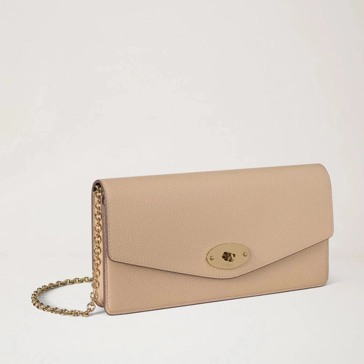 Mulberry Darley Clutch Crumpet Small Classic Grain
