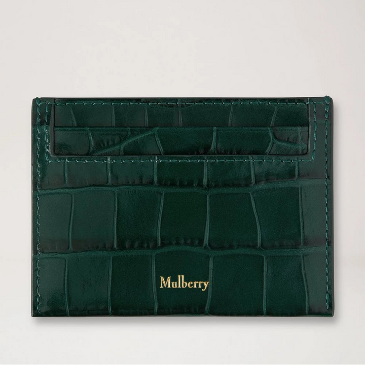 Mulberry Credit Card Slip Emerald Shiny Croc – RL9133/807Q180