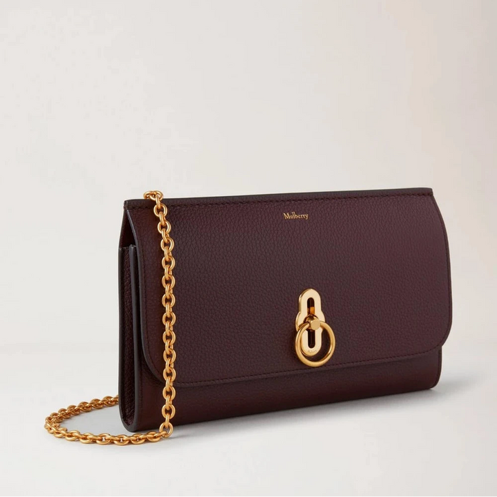 Mulberry Amberley Clutch Oxblood Small Classic Grain – produktbillede 2