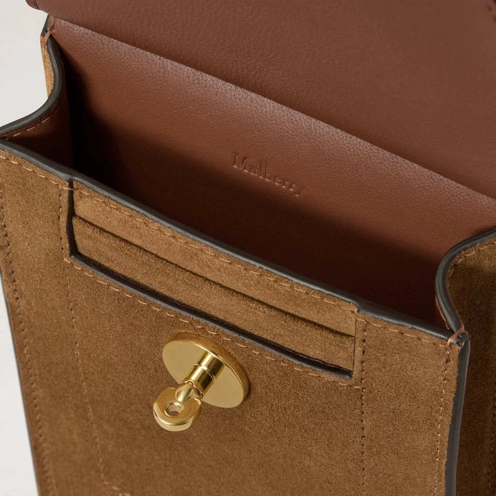 Mulberry Mini Antony Vintage Oak Suede – produktbillede 2